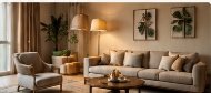 Baasthan Stays Living Room